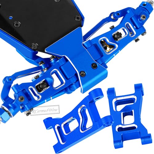 RC Upgrades Part for L0S1 1/24 Micro-B,1/28 Micro-T,Driveshafts,Shocks,Shock Towers,A Arms,Caster Blocks,Steering Block,Stub Axle Carriers,Turnbuckles,Bearing & Screw Set,Navy Blue - color: Navy Blue(1set)