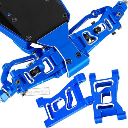 RC Upgrades Part for L0S1 1/24 Micro-B,1/28 Micro-T,Driveshafts,Shocks,Shock Towers,A Arms,Caster Blocks,Steering Block,Stub Axle Carriers,Turnbuckles,Bearing & Screw Set,Navy Blue - color: Navy Blue(1set)