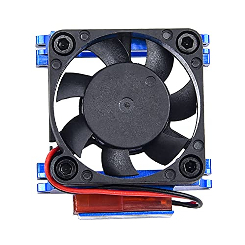 Readytosky RC Car Heat Sink Heatsink Mount w/High Velocity Cooling Fan | For Traxxas Slash 4X4 2WD Velineon VXL-3 Electronic Speed Controller