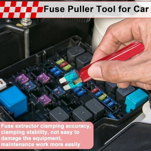 BFXM Relay Puller Pliers, Fuse Puller Tool for Car | Fuse Removal Tool, Relay Puller, Electrical Disconnect Pliers, Automotive Tools for Removing Relays Fuse on Vehicles