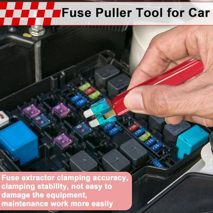 BFXM Relay Puller Pliers, Fuse Puller Tool for Car | Fuse Removal Tool, Relay Puller, Electrical Disconnect Pliers, Automotive Tools for Removing Relays Fuse on Vehicles