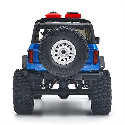 Metal Front & Rear Bumper with Lights, Rear | For 1/24 Axial SCX24 AXI00006 Bronco, RC Crawler Car - color: rear
