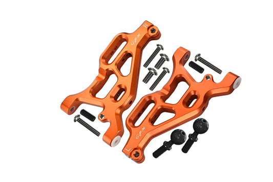 GPM for Arrma Limitless/Infraction/Typhon Upgrade Parts Aluminum Front Lower Arms - 2Pc Set Orange