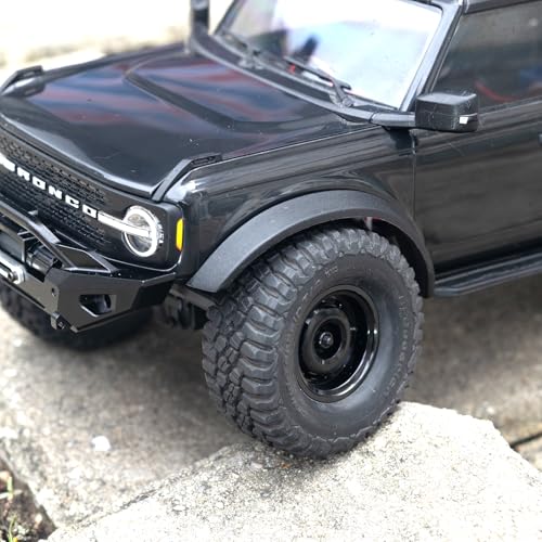 1.0 Wheel Rims for Traxxas TRX4M Axial SCX24 AX24 FCX24 1/24 1/18 RC Crawler Car