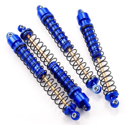 4Pcs RC Universal Aluminum Shock Absorber For 1/10 Tamiya CC01 TRX4 Axial SCX10 D90 D110 RR10 RC Crawler (120MM)
