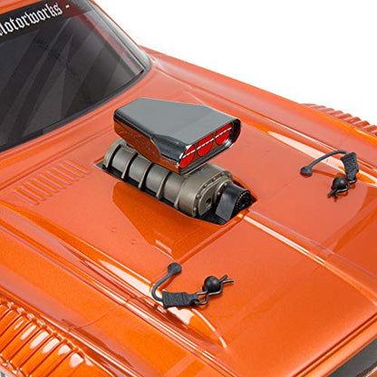 ARRMA 1/7 Felony 6S BLX Street Bash All-Road Muscle Car RTR (Ready-to-Run Transmitter and Receiver Included, Batteries and Charger Required), Orange, ARA7617V2T2 - color: Orange