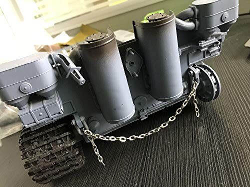 Replacement Part For Tank / 1/16 Rc Tank 1/10 Car Truck Spare Parts Iron Chain/Metal Chain - (Color: Black 22CM) - color: Black 22cm