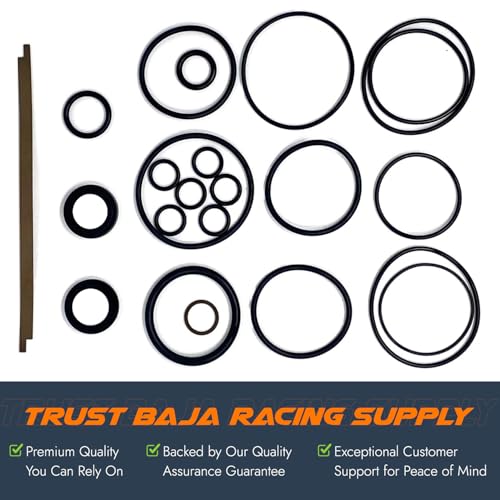 Fox 2.5 Shock Seal Kit – Rebuild Kit for 5/8" & .875" Shaft Shocks – Compatible with Factory & Performance Series – Complete Seal Replacement Kit by Baja Racing Supply.