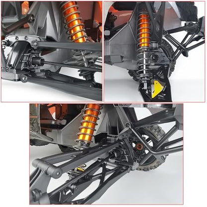 RC Car Differential Cup for X-Maxx 8S 77086-4 for Buggy 1/5 1Pair Metal Diff Drive Cup RC Trucks Car Upgrade Parts Model Accessories Modified Crawlers(Double) - size: Double