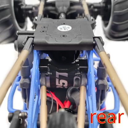 RCHUBAM 2Pcs Lower Cross Brace Aluminum RC Body Shell Side Reinforcement Mount Compatible with LOSI 1/18 Mini LMT 4X4 RC Upgrade Parts