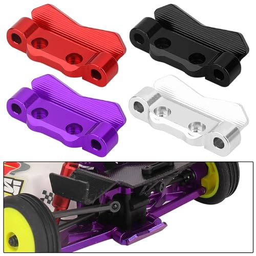 Rc Steering Cup Parts For Losi Micro B 2WD RTR 1/24 Steering Blocks C Hubs Suspension Arms Bulkhead Shock Mount CVD Shaft RC Car For Buggy Upgrade Parts(Purple) - color: Purple