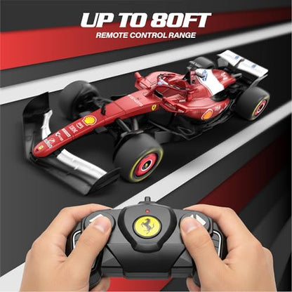 Voltz Toys Licensed 1:18 Ferrari SF-25 Remote Control Vehicle - RC Series for Kids and Adults - 2.4GHz Racing Toy for Gift (1:18 Ferrari SF-25) - color: 1:18 Ferrari Sf-25