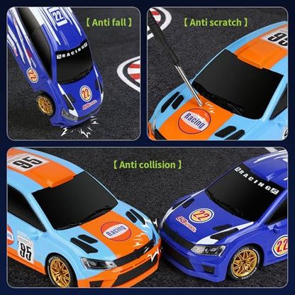 TOUCAN RC HOBBY RTR 1/24 4WD Radio Controlled Drifting Car Q233 RC Rally Vehicle Two Gameplay Modes Light Unit Battery USB Charging Cable