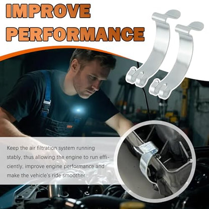4PCS Car Air Filter Clips,Sturdy Car Air Filter Box Clips for Airs Filters Fastening Retaining Compatible with Toyota,Airs Filters Box Housing Retaining Clip Cars Accessories