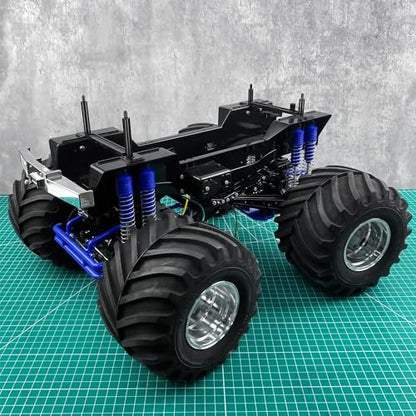 MOHERO 4Pcs Front and Rear Body Post Set RC Car Shell Holder Mounts for Ta-mi-ya 1/10 Clod Buster 4×4×4 RC Rock Crawler Truck Upgrade Parts