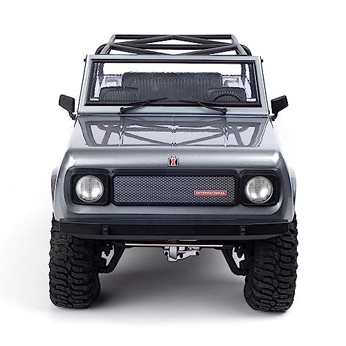 Redcat Racing Gen9 Scout 800A 1/10 Scale Trail RC Truck Crawler, 4WD Electric, 2-Speed Transmission, Portal Axles, Licensed International Body, Waterproof ESC, RTR Remote Control Truck - Graphite