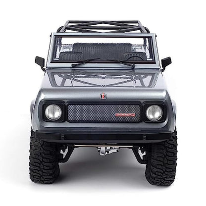 Redcat Racing Gen9 Scout 800A 1/10 Scale Trail RC Truck Crawler, 4WD Electric, 2-Speed Transmission, Portal Axles, Licensed International Body, Waterproof ESC, RTR Remote Control Truck - Graphite