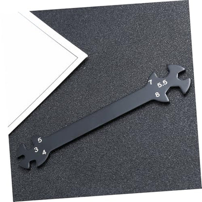 Angoily Multifunctional Rc Wrench Tool for Turnbuckles Rod Wrench for Rc Car Maintenance Handy and Versatile Tool for Easy Adjustments Compact Design for Convenient Use