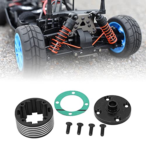 Metal Front Middle Rear Universal Differential Case 8655, Differential Case for ZD Racing DBX - 07 EX - 07 1/7 RC Car, Steel Material Durable Differential Gearbox with Aluminium Al