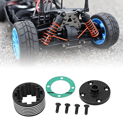 Metal Front Middle Rear Universal Differential Case 8655, Differential Case for ZD Racing DBX - 07 EX - 07 1/7 RC Car, Steel Material Durable Differential Gearbox with Aluminium Al