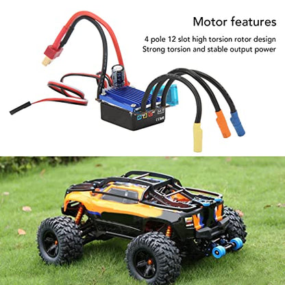 RC Brushless Motor 2435 4800KV 25A Electric Speed Controller Brushless Motor ESC Combo forTraxxasHSPWltoys 1/16 1/18 RC