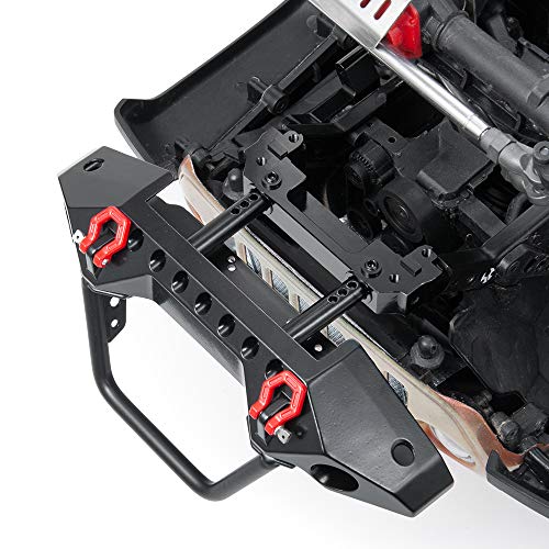 Metal Front Plate Bumper Mount for AXIAL SCX10-III AXI03007 AXI03027 AXI03006B Gladiator Bronco Wrangler 1/10 RC Crawler Car - style: Front