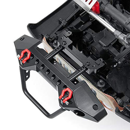 Que-T Alloy Metal Front Bumper Mount for 1/10 RC Axial SCX10 III AXI03007 Crawler Car