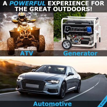 Mighty Max Battery MM-G26 BCI Group 26 12V 45AH, 80RC, 540 CCA, Rechargeable SLA AGM Battery - style: Group 26