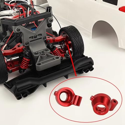 RC Steering Knuckles For MN68 1/16 12Pcs Metal Front And Rear Arm Steering Cup Hub Carrier Set RC Car Upgrade Accessories Replace Modify Parts