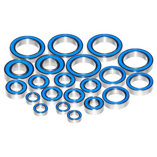 for Traxxas BL-2s 4WD - Slash, Rustler, Stampede, and Rally Bearings Kit (21 Pcs)