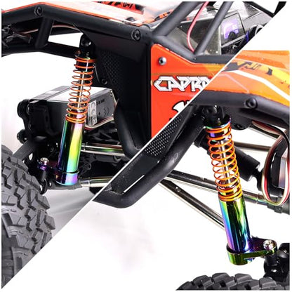 1/10 RC Shock Oil Dampers kit with Offset Cap for 1/10 SCX10 TRX4 Capra Axial Tamiya LCG Cheater Rigs VS4-10 D90 90046 RC Crawler Car (85mm) - size: 85mm