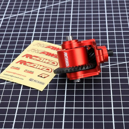 RCAWD 30K Oil, 20% Faster, 40CrMo Gear, Front Rear Diff Set 34T 13T, Enlarged Spiral Teeth for Big Rock, Granite, Senton, Vorteks, Typhon, Infraction, Vendetta 3S & Kraton Outcast Mojave 4S