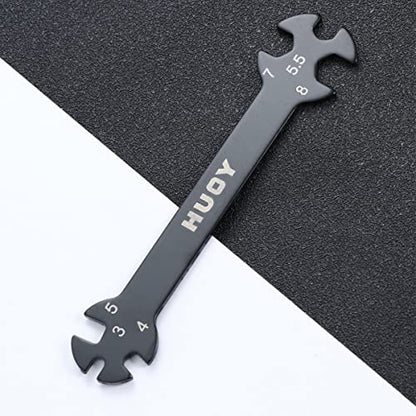 Toyvian Universal Rc Car Rod Wrench Tool Spanner Set Tie Rod Adjustment Tool for Rc Cars