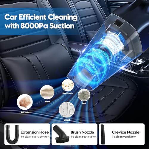 Qydipclin 38Pcs Car Detailing Kit, Car Detailing Brush Set, Car Wash Cleaning Kit, Car Detailing Brushes, Professional Car Care Kit for Interior Exterior Wheels, Blue - size: 38pcs