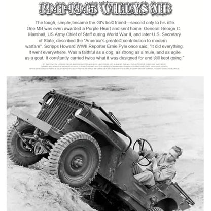 HG4-58 RC Off-Road Truck, 1/14 Scale All Terrain Dual-Speed 4WD Crawler with Sound & Lights, RTR Willys Military RC Truck Car for Hobby Enthusiasts - color: Desert Yellow
