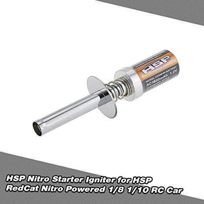 GoolRC Nitro Starter Kit Glow Plug Igniter for RedCat Nitro Powered 1/8 1/10 RC Car