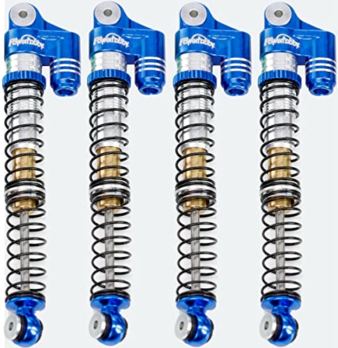 Powerhobby 1/24 Axial SCX24 Aluminum 58mm Long Travel Shocks (Blue) - color: Blue