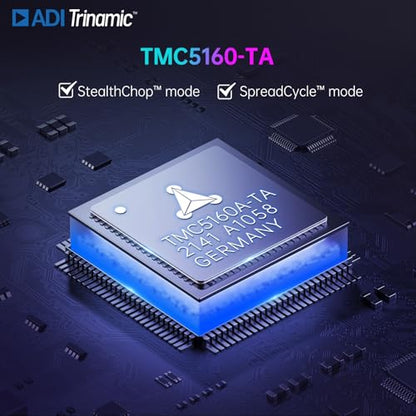BIGTREETECH TMC5160T Plus V1.0 Stepper Motor Driver 8V-60V StepStick SPI Silent High Speed Printing for Marlin/Klipper/RRF Firmware Manta M8P V2.0/V1.0, Octopus Pro Control Board (Without Case) - style: TMC5160T Plus(w/o case)