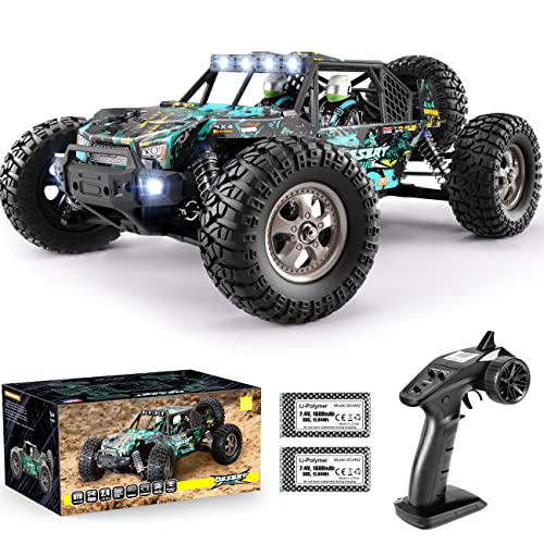 HAIBOXING 2995 RC Truck, 1:12 Scale RC Buggy, 40km/h Off-Road Desert Truck | Full-Aluminum Oil-Filled Shocks, Center Differential, 550 Motor Upgrade Version, Water-Resistant Electronics, Dual Batteries - style: 1:12 Dune Buggy