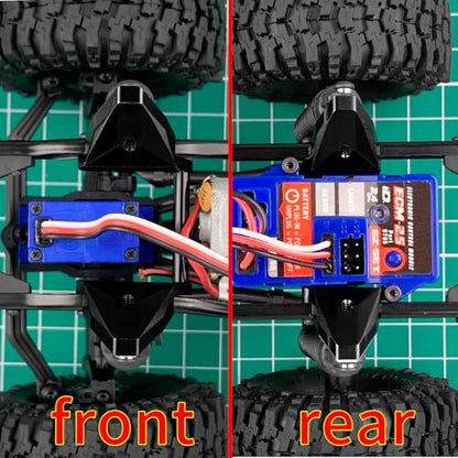 Brass RC Shock Towers Mount Front & Rear Shock Tower Bracket | Upgrade Parts, For 1/18 Tra-xxas TRX4M K10 F150, RC Crawler Car