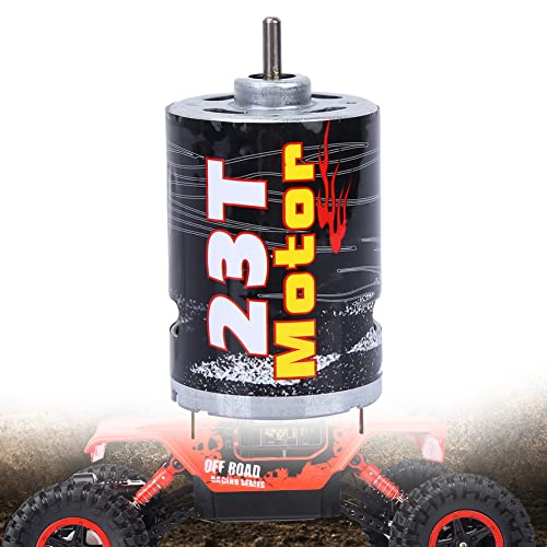 540 Brushed Motor Spare Part Accessory for 1/10 RC Car Boat Model, High - Purity Copper Windings with Super Large Bearing, Precisely Balanced Rotor for Stable Performance (M540-23T) - size: M540-23T
