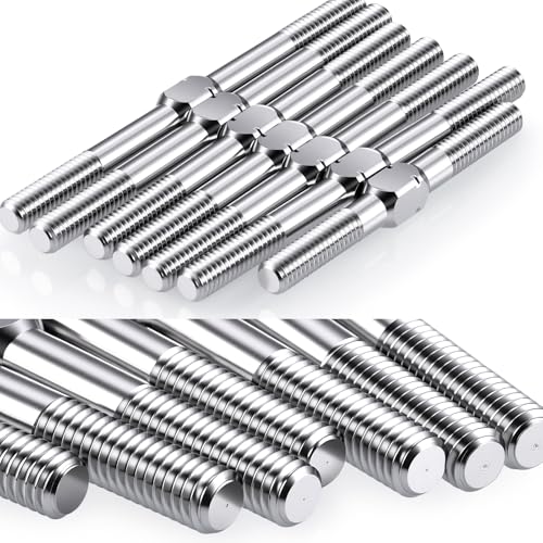 RCLIONS 1set/7pcs Titanium Alloy Turnbuckles Tie Rod Link Set for 1/10 LOSI 22S Sprint RC Car Upgrade Parts
