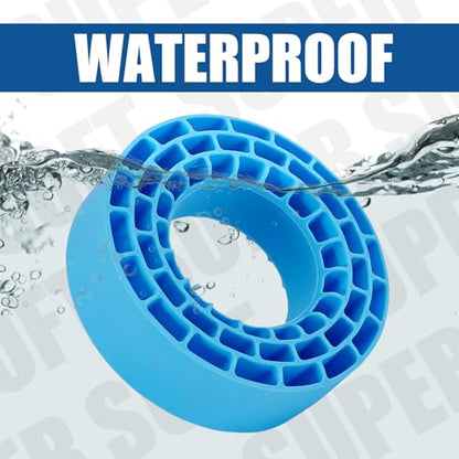 INJORA 1.55" Silicone Rubber Insert Foam for 95-97mm Tires(Blue) - color: Blue