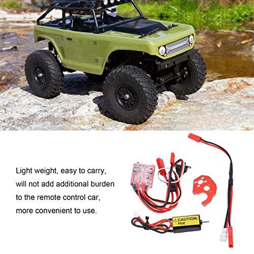 050 66T Brushed Motor 30A ESC Combo for Axial SCX24 RC Cars High Torque Low Noise Upgrade Power System 1 24 Scale Crawler DIY Replacement Parts