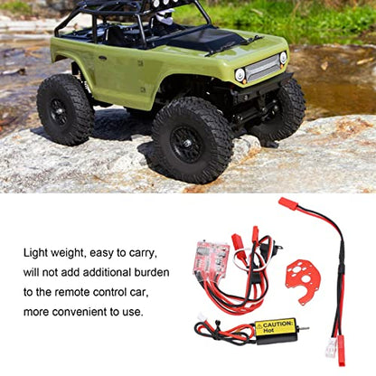 050 66T Brushed Motor 30A ESC Combo for Axial SCX24 RC Cars High Torque Low Noise Upgrade Power System 1 24 Scale Crawler DIY Replacement Parts