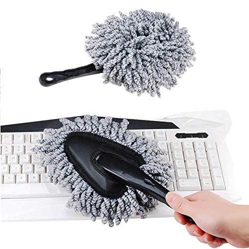 IPELY Super Soft Microfiber Car Dash Duster Brush for Car Cleaning Home Kitchen Computer Cleaning Brush Dusting Tool - size: Interior Duster (1 Pack)