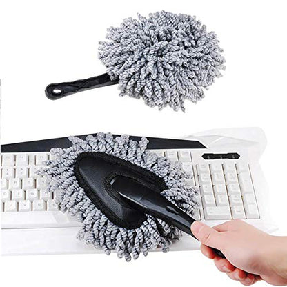 IPELY Super Soft Microfiber Car Dash Duster Brush for Car Cleaning Home Kitchen Computer Cleaning Brush Dusting Tool - size: Interior Duster (1 Pack)