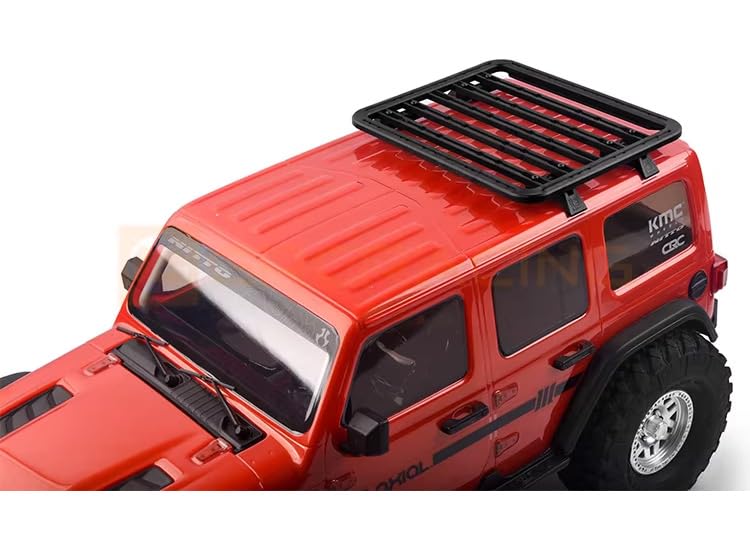 Carbon Hybrid Nylon Plastic Realistic Roof Rack for 1/10 RC Crawler TRX-4 TRX-6 axial scx10 Remanufactured Parts (G172FA(Small)) - color: G172fa (Small)