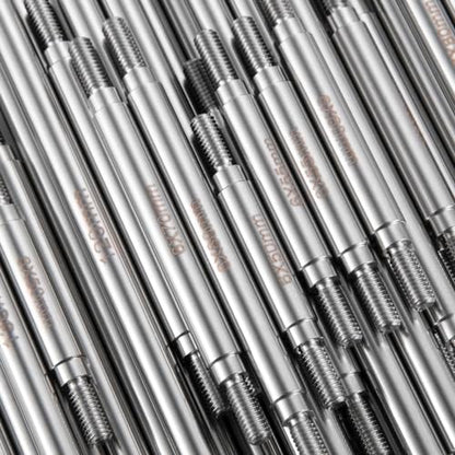 2Pcs M4 Stainless Steel RC Links for 1/10 Axial Wraith SCX10 TRX-4 | 1 Pair RC Steering Linkage Set, 50mm/55mm/60mm/70mm/75mm~155mm - style: 100mm