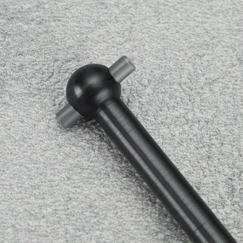 4pcs RC Car Drive Shafts 63mm/57mm Dog Bone Drive Shaft Centre Drive Joint Accessory Suitable for Common 1:6 1:8 1:10 1:12 RC Car Models - size: 63mm/57mm